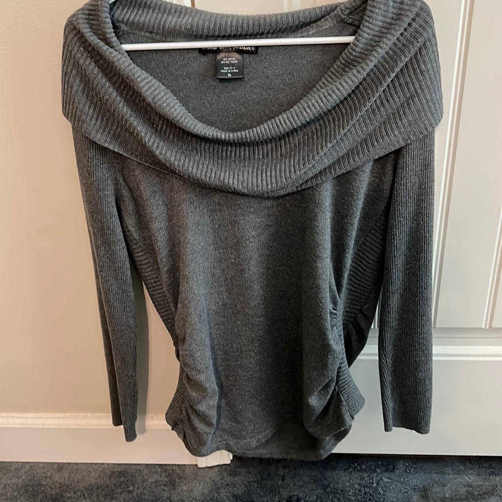 Gray United States Sweaters Size XL